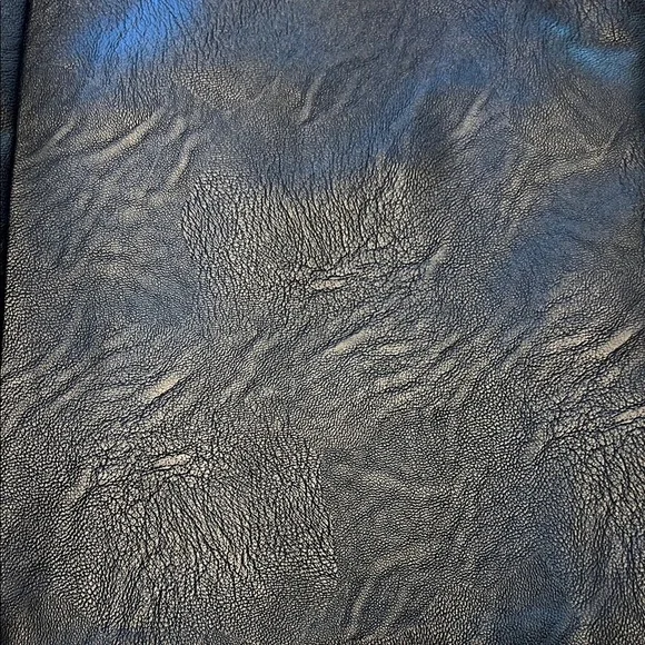 Topshop Black Faux Leather Mini Skirt 8 - Picture 7 of 7